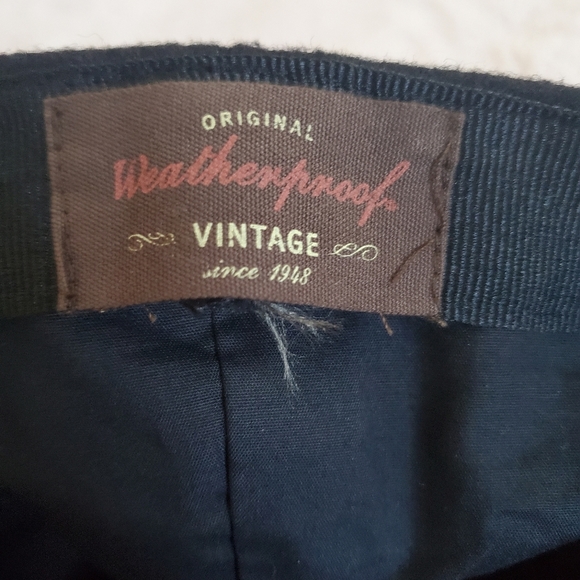 Original Waterproof Vintage Black Hat - Picture 9 of 9